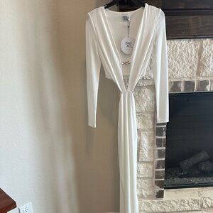 Princess Polly Long Sleeve Plunge Dress